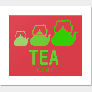 Tea time Posters and Art